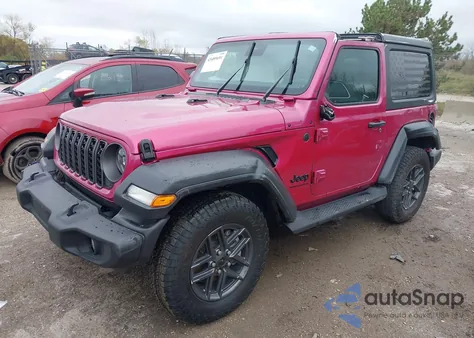2024 Jeep Wrangler 2-Door Sport S 4X4 из США, поврежденный, VIN 1C4PJXAG1RW318431